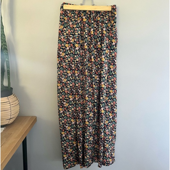 Romantic boho floral straight leg pants 3xl - Picture 4 of 8